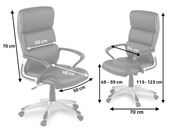 Sofotel EG-228 musta pyörivä toimistotuoli