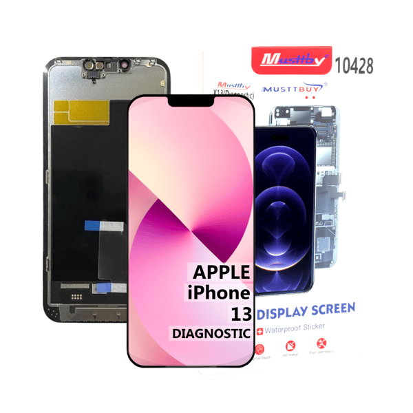 Mjuk OLED LCD-skärm programmerbar som original för Apple iPhone 13