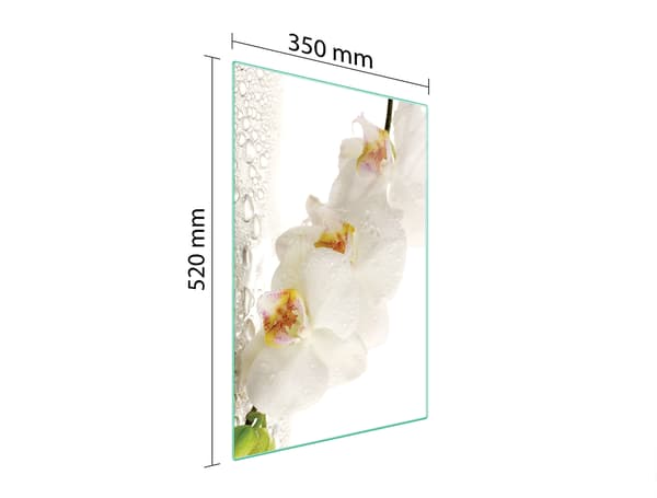 SKÄRBRÄDA I GLAS 35x52 ORCHID