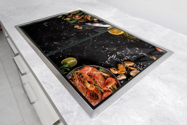 GLASSKYDDSPLÅT 75x52 FISK