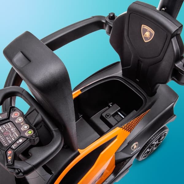 Työntöauto Lamborghini Essenza SCV12 oranssi