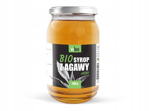 Vibio Agave Sirup 1100 ml lys vivio