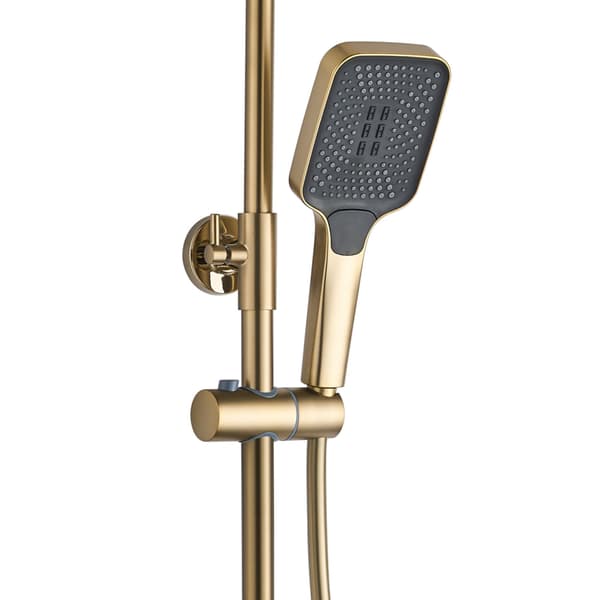 HELIX DUSCHSET BORSTAD GULD Artikelnummer REA-P6621