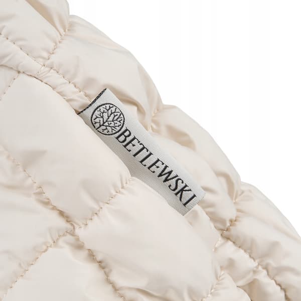 BTD-BK-01 ECRU Quilted Damväska CLOUDY
