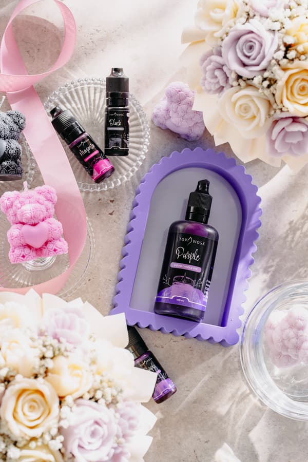 Flydende lysfarve sort 10 ml