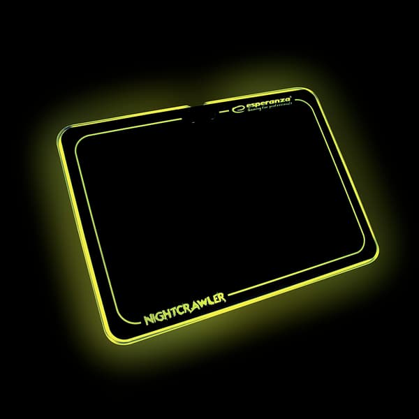 EGP104 GAMING MUSEMÅTTE MED OPLYST NIGHTCRAWLER