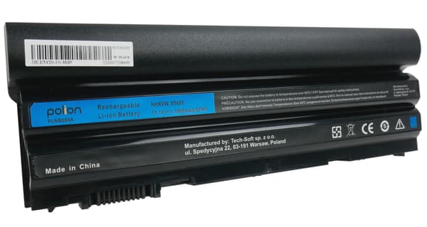 Laptopbatteri till DELL NHXVW Latitude e5220 e5420 e5530 e6420 7800mAh