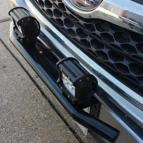 MONTERINGSHOLDER TIL LED-LAMPER, HALOGENARBEJDSLAMPER, NUMMERPLADE