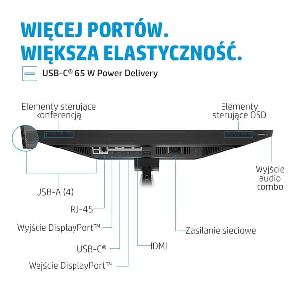 HP LED-näyttö 23,8" E24M G4 (40Z32AA)