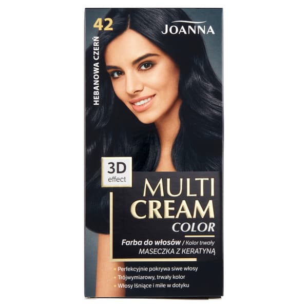 JOANNA MULTI CREAM Maling 42 Ebony Sort