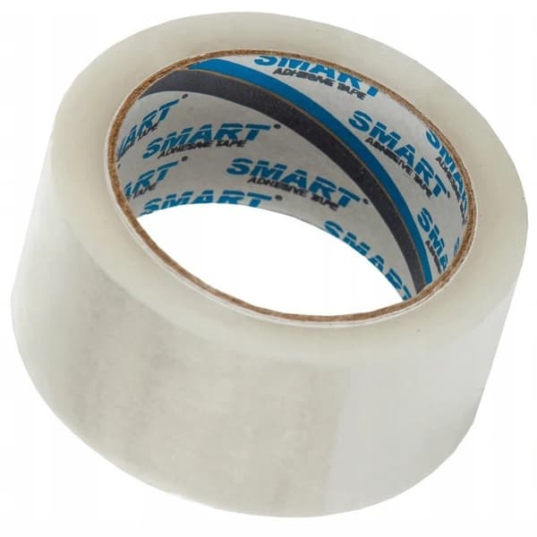 Smart packningstejp 48mm x 100 meter genomskinlig klistrande