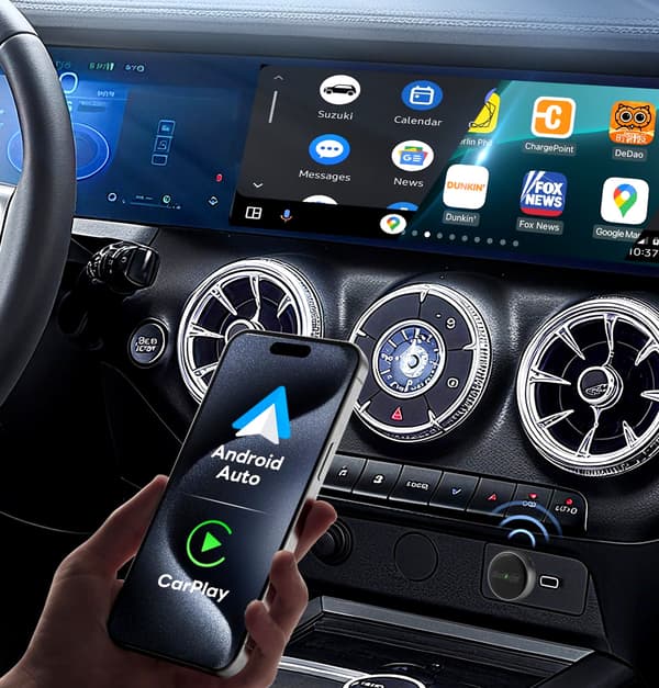 Carlinkit Mini Ultra 3 bilAdapter för Android Auto och Apple CarPlay