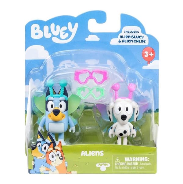 Bluey. Rumvæsner Bluey og Chloe