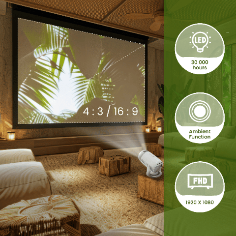 Kiano Vision 2 Reset smart projektor