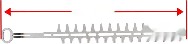 Sbeite HS45T, 45 cm reservblad för häcksax