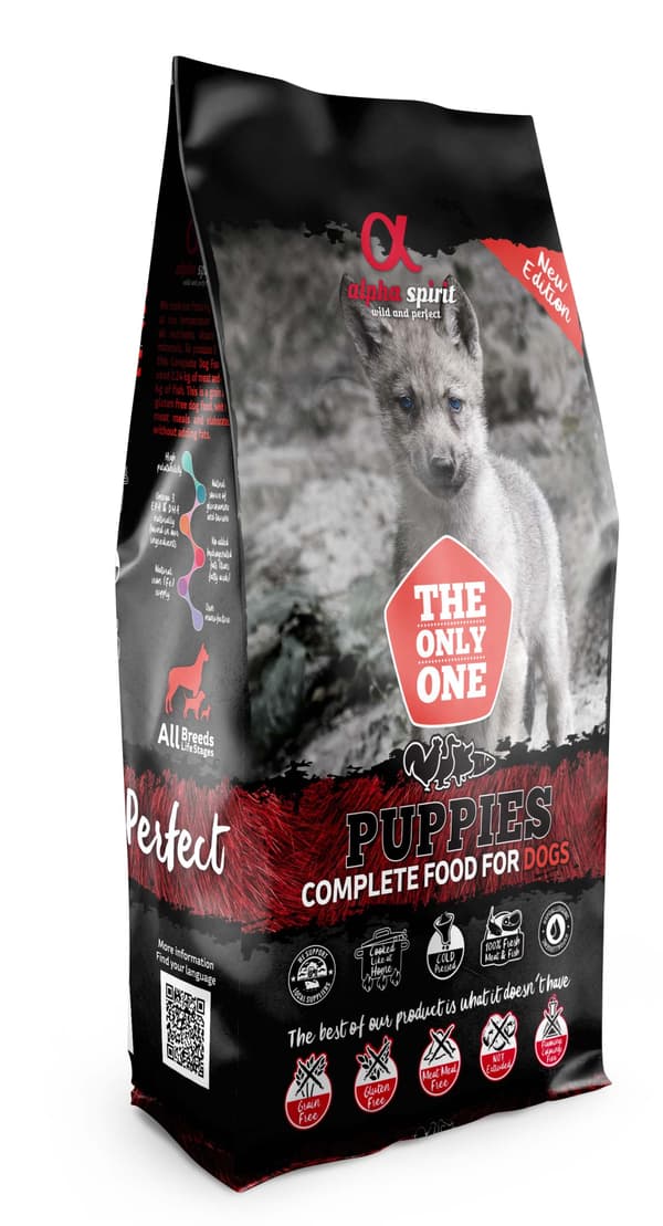 Alpha Spirit fullfoder för valpar 12 kg