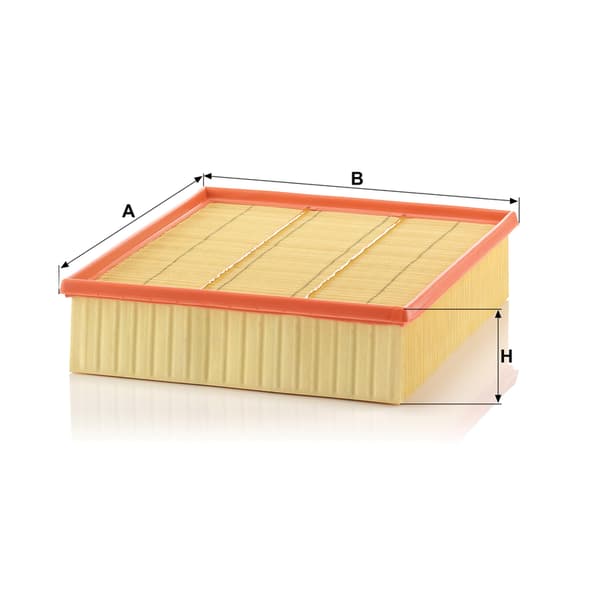 Luftfilter 276mm 70mm Mann-filter 30947504