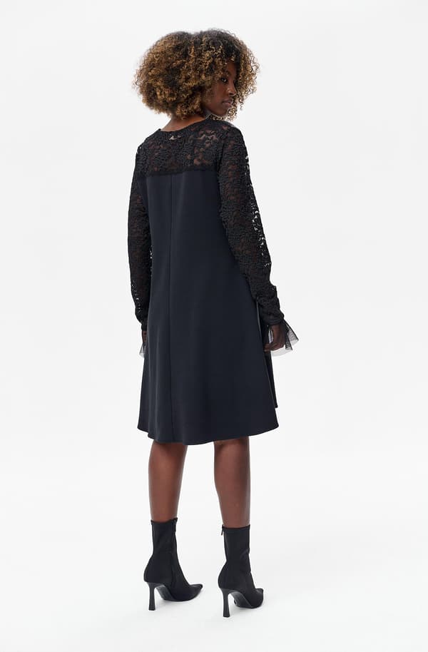 Bonnie Sort Kjole 34/36