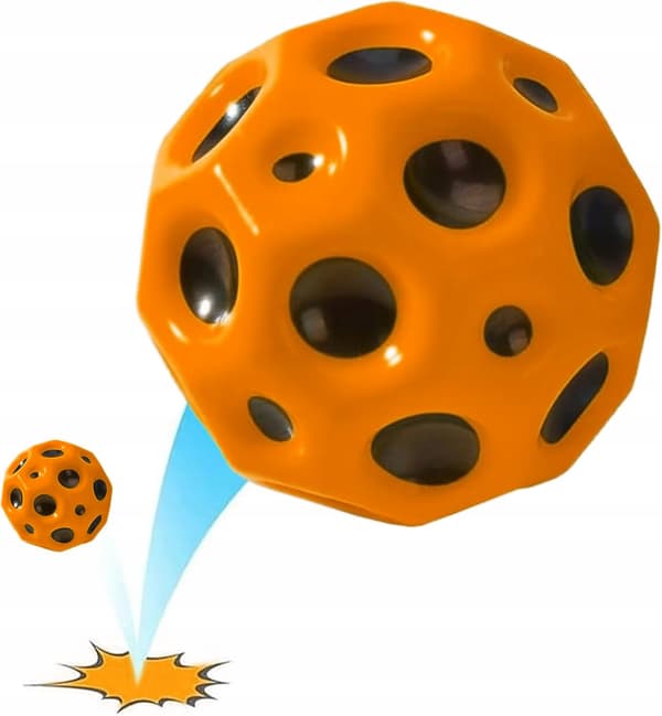Galaxboll springende meteor rumkugle 7 cm
