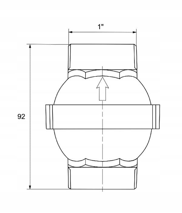 Differentieringsventil 1" ZR25