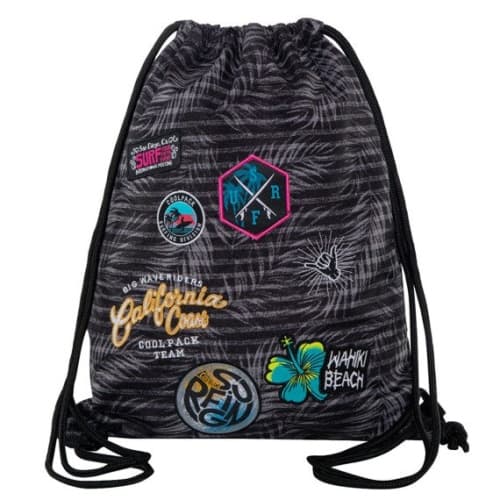 Gymsack Coolpack Sprint Sprint Badges Flickor Grå