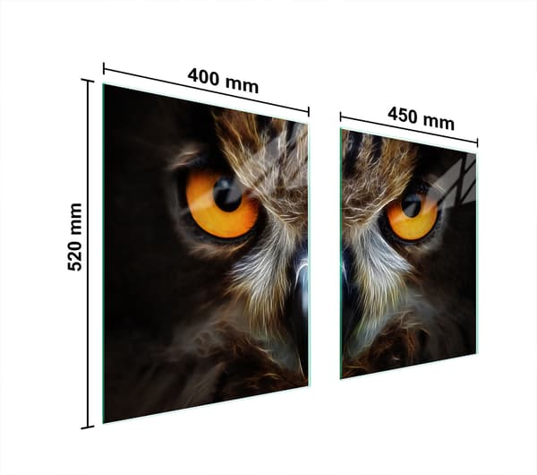 GLASSKYDDSPLÅT FÖR SPIS 85x52 OWL