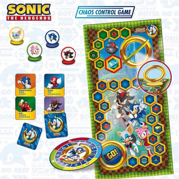 LISCIANI GIOCHI Sonic Chaos Control brädspel