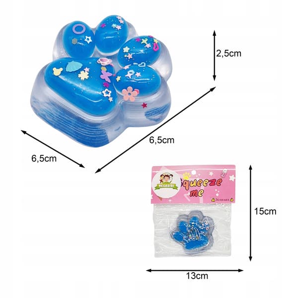 SQUISHY kattepote, DUFTENDE, antistress, killing