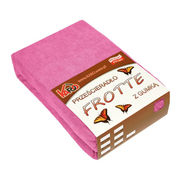 Frottélagen 160x200 amarant 021 KARO