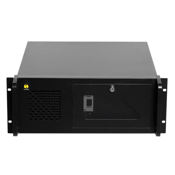 Netrack microATX/ATX serverkabinet, 482*177*450mm, 4U, 19''