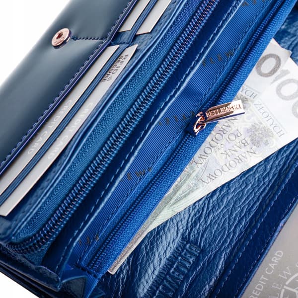 ZBPD-BS-106 BLÅ Damplånbok ROYAL + CERTIFIKAT