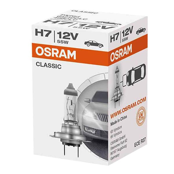 Osram Classic H7 55W billampa 12V PX26d
