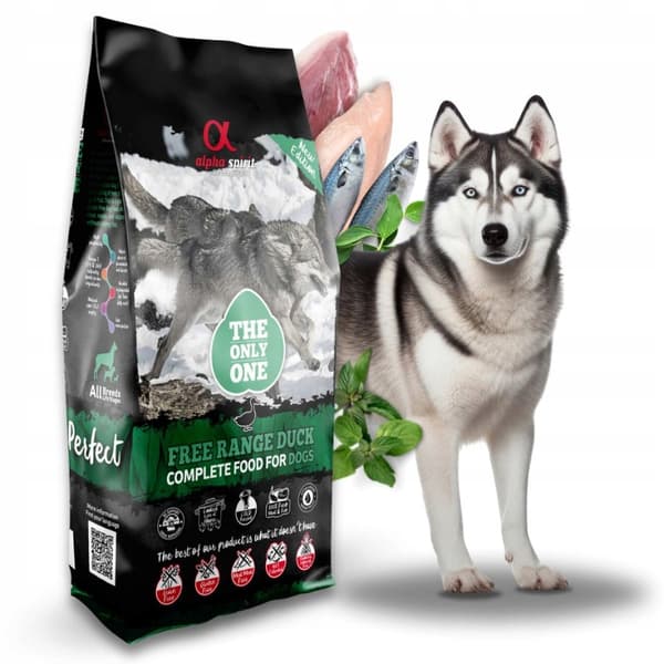 Alpha Spirit fuldfoder til hunde, and, 12 kg