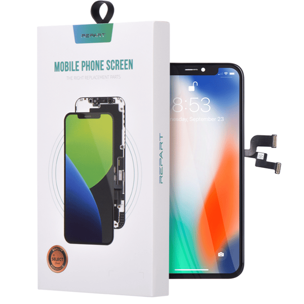 Skärmreparation LCD IPS pekskärm digitalisatorglas för iPhone X Incell