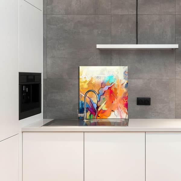 KEITTIÖN LASIPANEELI 60x65 Värikäs
