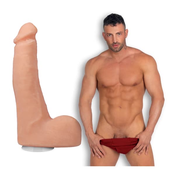 Doc Johnson Realistisk Ultraskyn Maximo Garcia Dildo 21 cm