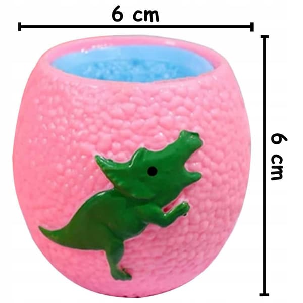 DINOSAURÆG SQUISHY anti-stress SQUEZABLE afslapning SENSORISK