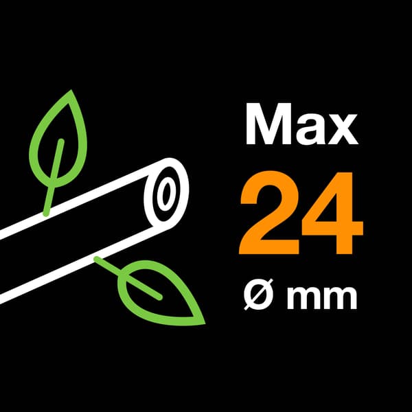 FISKARS PLUS Let enhåndssaks til havegrene og skud