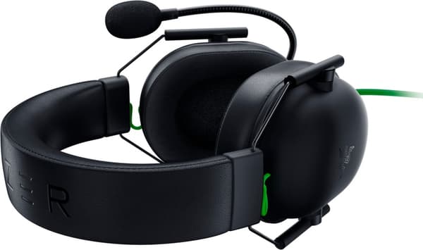 Razer BlackShark V2 X Kablet Gaming Headset, Sort/Grøn