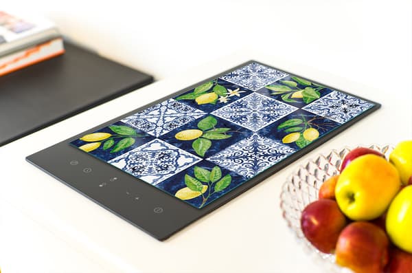 GLAS SKÄRBRÄDA 35x52 MOSAIK