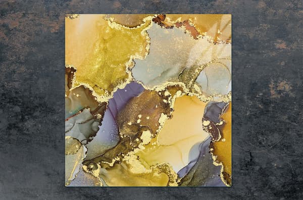 GLASSKYDDSPLÅT FÖR SPIS 50x52 MARMOR