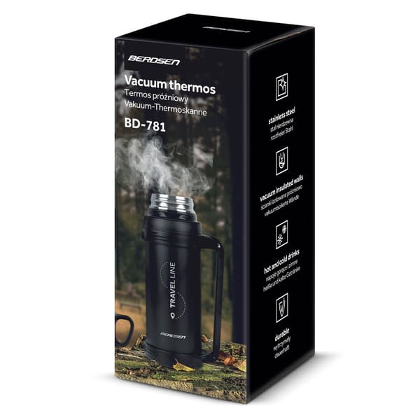 Vakuumtermokande 1500 ml BD-781 sort