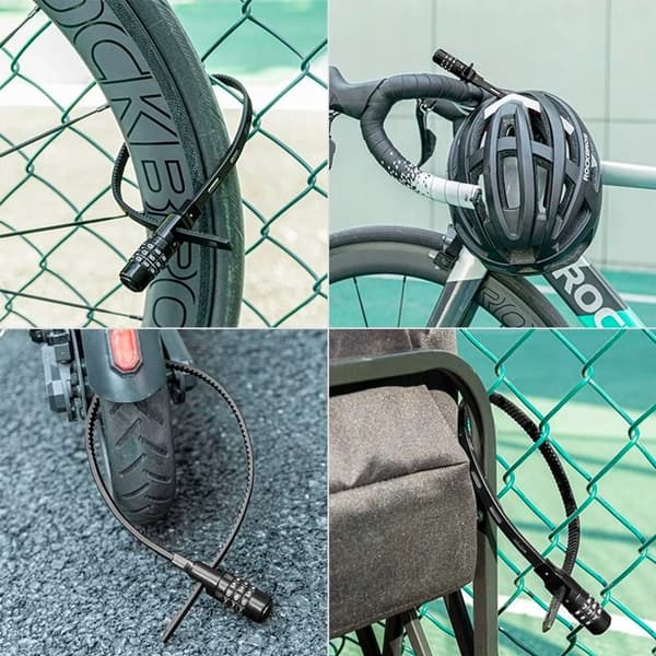 Rockbros ZIP universal forstærket lås med kode