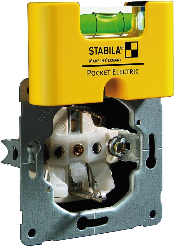 70 mm MINI POCKET ELEKTRISK STABILA-vattenpass