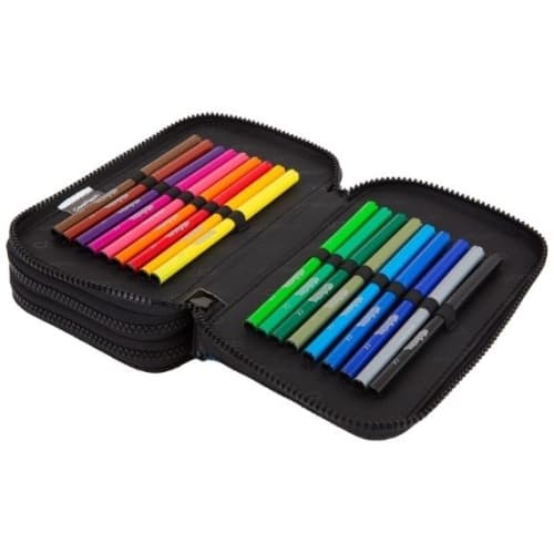 Trippeldäckarpennfodral med utrustning CoolPack Jumper 3 DIARY