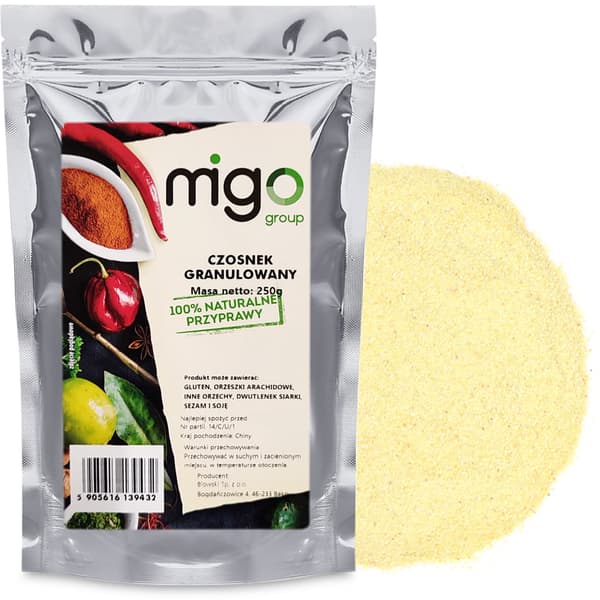 Granuleret hvidløg (250g) - MIGOgroup