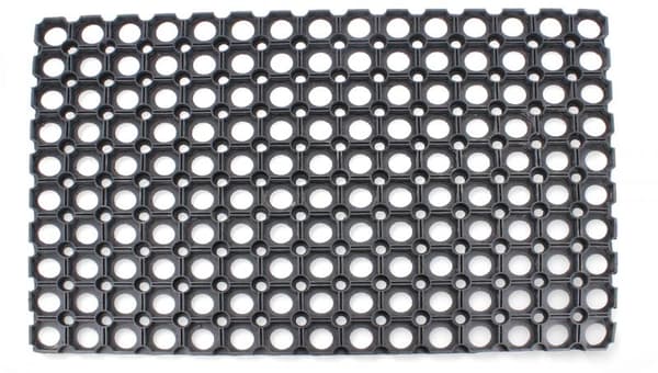 TAM7654 REKTANGULÄR ÖPPEN GUMMI DÖRRMATTA 40X60CM