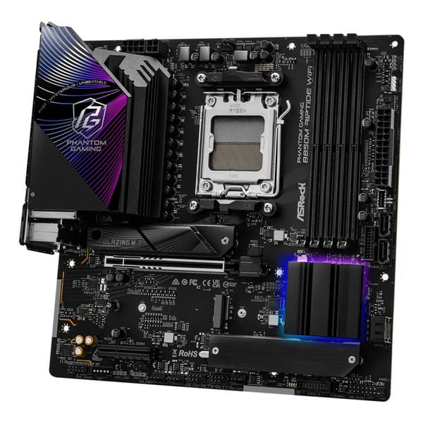 ASRock B850M Riptide WiFi bundkort