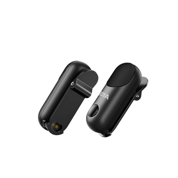 4-i-1 2,4 GHz USB-C trådløst mikrofonsæt MAGIC-02 - Sort
