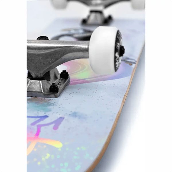 Enuff Skully Hologram Skateboard | 7,75" Vit